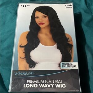 WONDERLAND Premium Natural Black Wig